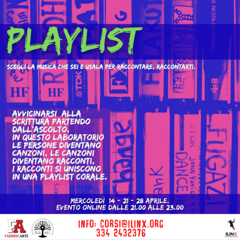 Copia di Playlist - Scegli la musica che sei e usala per raccontare, raccontarti.