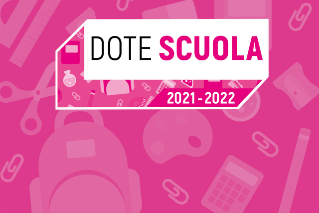 APERTURA BANDO DOTE SCUOLA A.S. 2021/2022